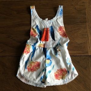 Children’s floral romper